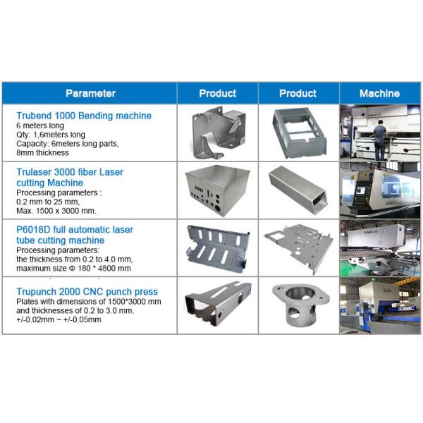 0.1mm Custom Sheet Metal Stamping Bending Laser Cutting Service