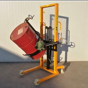 Quality 1500mm 120mm/S Manual Oil Drum Stacker Movers wholesale