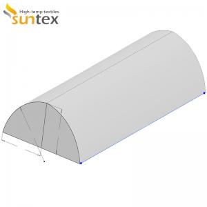 Quality Weather Haven Hangar Cover Fire Resistant Waterproof Fiberglass Fabric Tent Insulation Material wholesale
