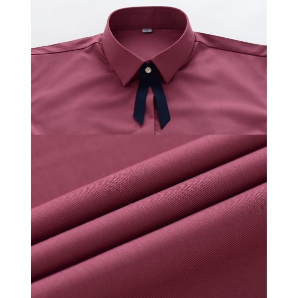 Men Long Sleeve Business Shirts Single Button Casual Plaid Striped Shirt