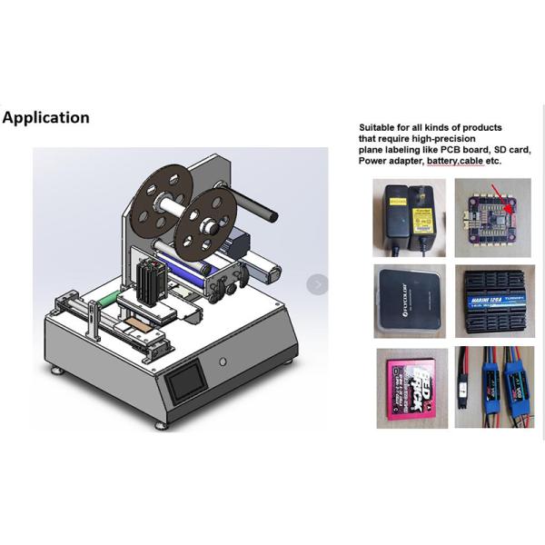 Semi Automatic Flat Labeling Machine for Customized Product Size Labeling Applicator