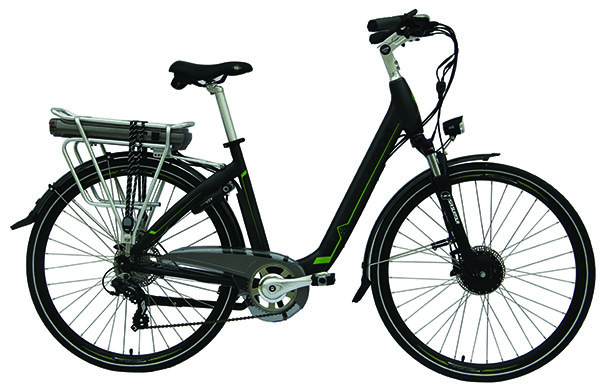 25-32KM/H Electric City Bicycle , Shimano Derailleur system Urban E Bikes