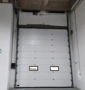 China Finger Protection Insulated Sectional Doors Automatic Motor on sale