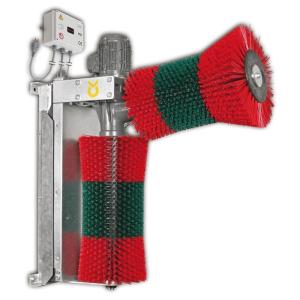 Quality Polypropylene Plywood Husbandry Cow Cattle Scratching Brush wholesale