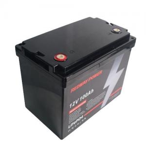 Quality Solar Power Battery 12v Lifepo4 Battery 12v 100ah Lithium Ion Deep Cycle Battery wholesale