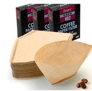 Quality OEM Food Grade Brown Cone Coffee Filter 49x163 mm wholesale
