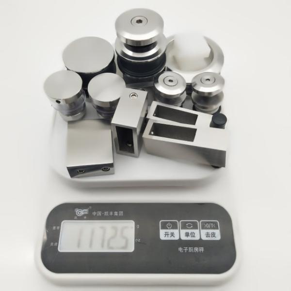 Effortlessly Slide Your Shower Door with Our Elegant Stainless Steel Sliding Hardware