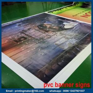 Quality High Resolution Outdoor Printed Vinyl Banners With Grommets wholesale