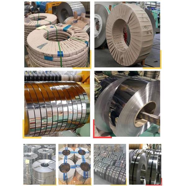 SS Slit Coil 310 301 201 430 420 410S 409L 304L 316 304 Stainless Steel Strip For Industry