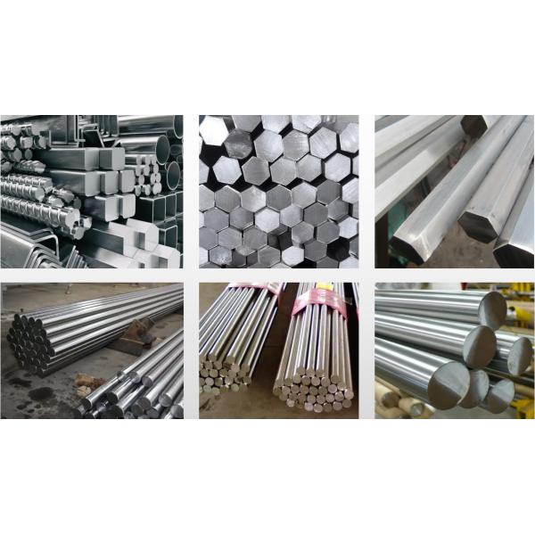 Hexagonal Stainless Steel Bars Rod 301L Grinding Round Shaft Round 200 Series