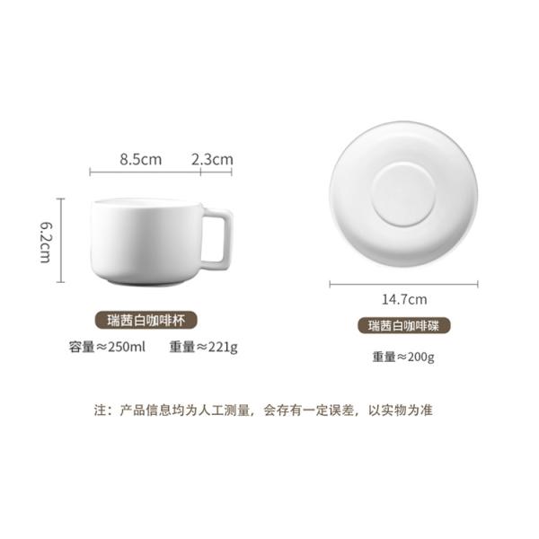 Drinkware Type Cups Saucers Handmade Ceramic Coffee Cup And Saucer Set For Afternoon Tea