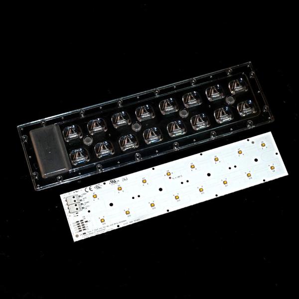 DC48V 50W Injection LED Lighting Modules High Power 4 Lens Lamp