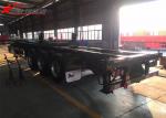 3 Axles Container Skeletal Trailers 40ft Skeletal Chassis Use Transport