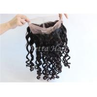 China Unprocessed Curly Hair Lace Front Wigs , Natural Looking Wigs No Fiber for sale