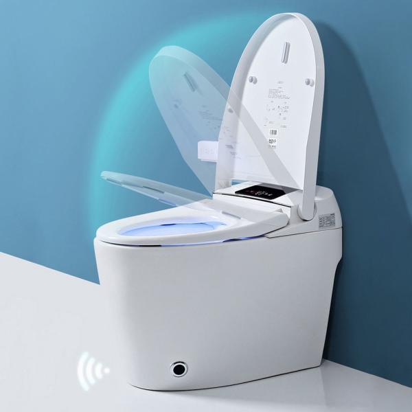 Cheap Luxury Bathroom Sensor Electric Automatic Flush Wc Bidet Intelligent Smart Toilet for sale