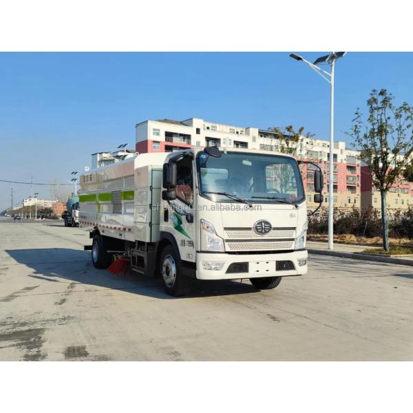 Custom's Convenience Made Easy with Dongfeng Pure Electric Road Sweeper Washer's Eco-Friendly Cleaning