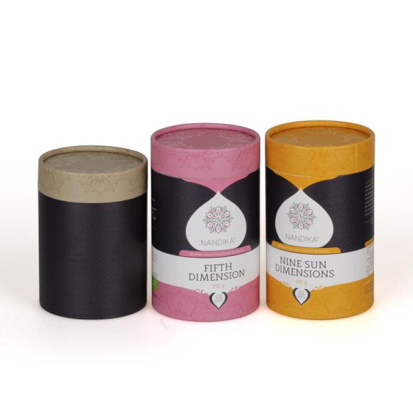 Labeling Food Packaging Paper Composite Cans Waterproof Paper Can Package