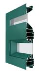 PVDF 75/150 450pa Double Glazed Casement Windows
