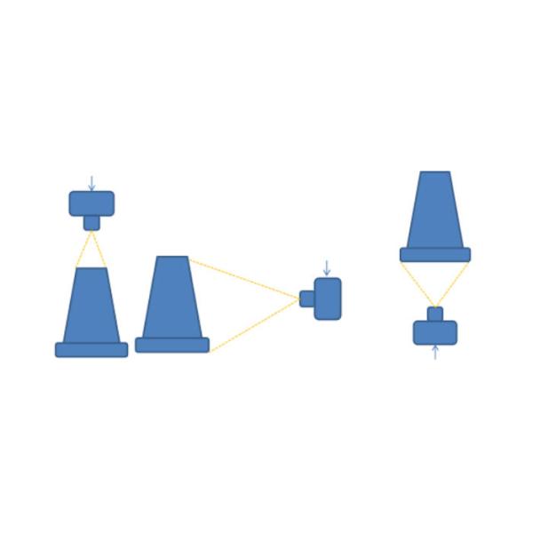 Eye Dropper Bottle Cap Inspection System Defects Detector For Plastic Packaging