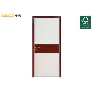 Quality Honeycomb Paper Filled Melamine Finish Pine Wood Doors wholesale