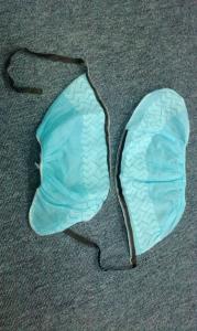 Quality Unisex Protective Disposable Shoe Covers , Disposable Surgical Booties 18&quot; 16&quot; wholesale
