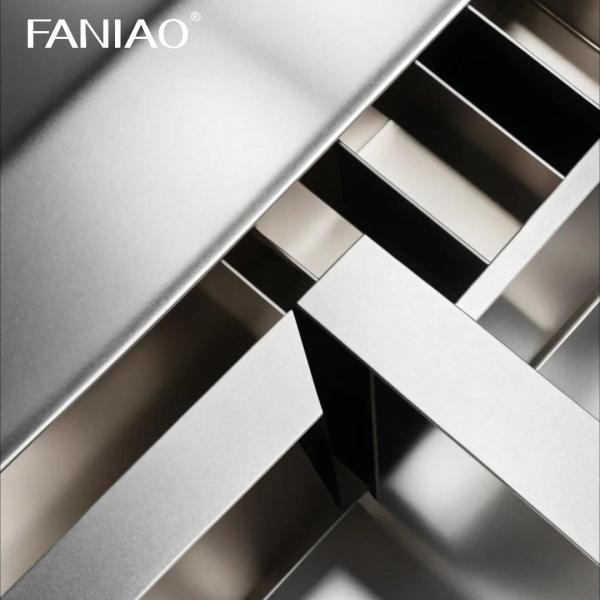 New Industrial Design Stainless Steel 304 Kitchen Cabinets Island With Sink And Faucet