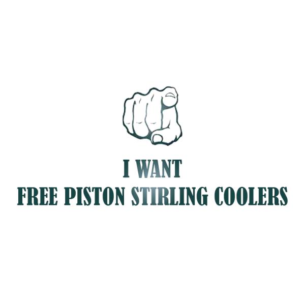 12V/24V/110V-240V Voltage Free-Piston Stirling Cooler for Ultra Low Temperature -130C