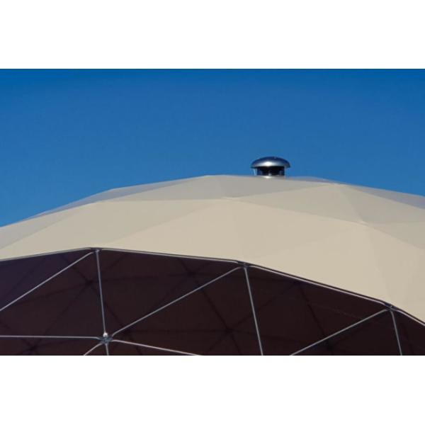 Waterproof 30 Meters Music RGB Lighting Festival Dome Tent