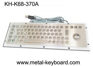 China Mounted 67 Keys Industrial Computer Keyboard , Dust Proof Keyboard In Metal on sale