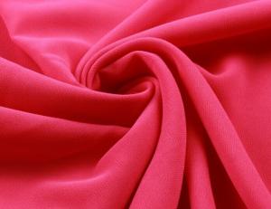 Quality Red shiny chiffon fabric for evening dress wholesale
