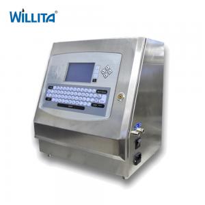 China Small Business Inkjet Variable Data Pet Bottle Date Code Printing Machine on sale