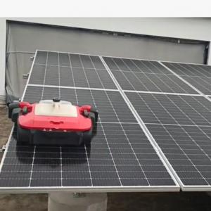 Quality 28 Kgs Solar Panel Cleaning Robot With Automatic Control 5H Cleaning Time wholesale