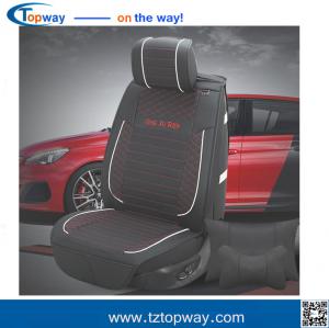 Quality full leather anti-wrinkle wear non-slip Suede Fabric Car Seat Cover seat  cushion wholesale