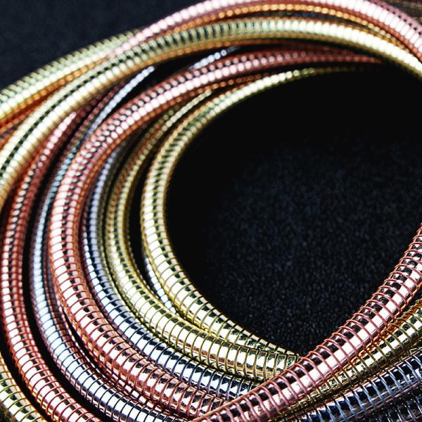 Spring stainless steel metal braided usb data charging cable for iphone for HUAWEI samsung android High speed