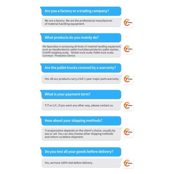 2.5ton Capacity Fork Lift Truck Hydraulic AC Drival Electric Forklift