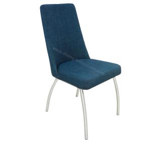 Quality Fabric Upholstered Stainless Dining Chair Livingroom Chair Leisure Chair wholesale