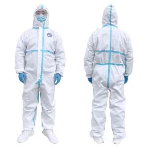 China Latex Free Hospital Isolation Gowns , Disposable Ppe Gowns 120*140cm on sale