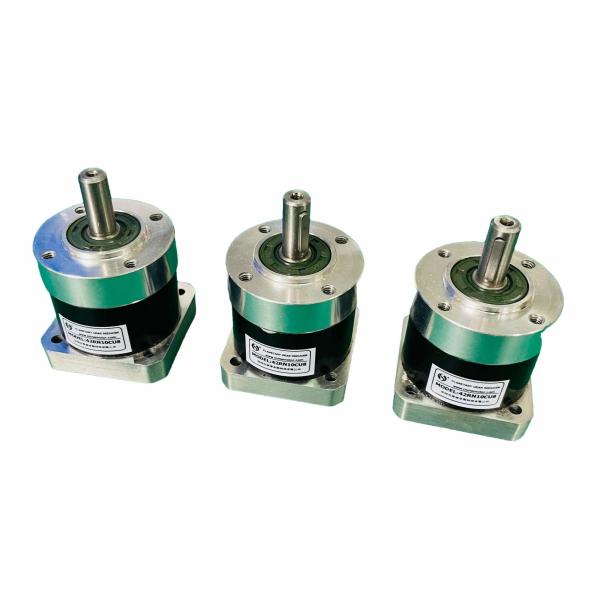 2 Stage AGV Spare Parts Helical Gear Planetary Reducer Gearbox For Servo Stepper Motor