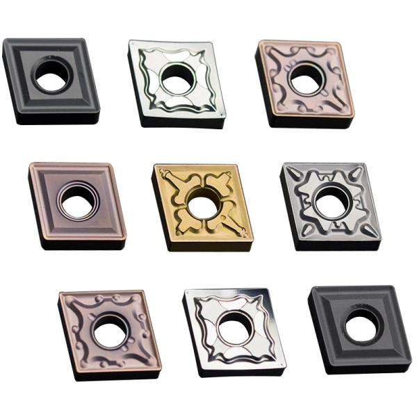 Cvd Coating High Speed Steel Indexable Inserts , Cnc Cnmg 1204 08 Inserts