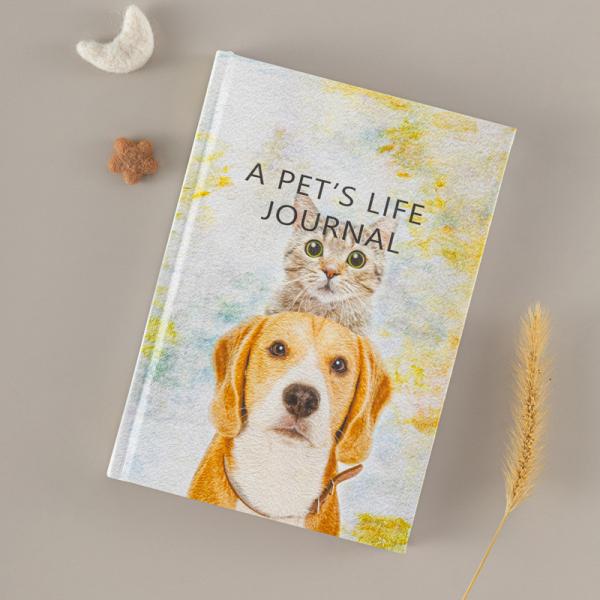 Customize Note-Taking Standard Personalized Notebook Dot-Grid Paper Layout