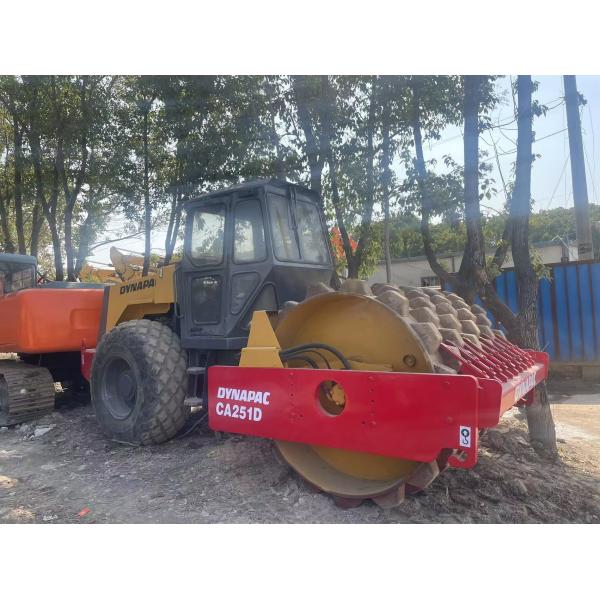 Used Dynapac Road Roller Ca251d Compactor Machine With Cummins Engine