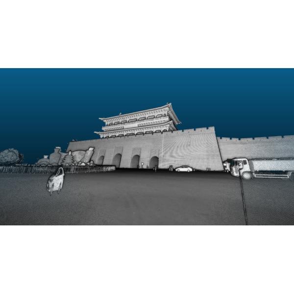 1550nm 1400m Range Terrestrial Laser Scanner For Comprehensive Mapping