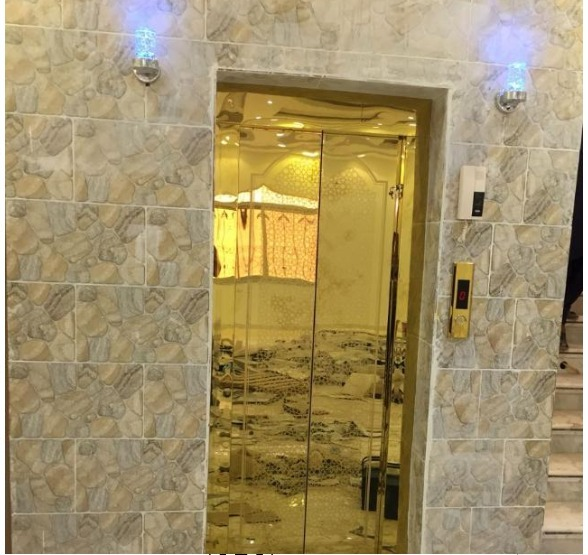 Interior Decorative Elevator Stainless Steel Sheet Etching Ceiling Door 304 201