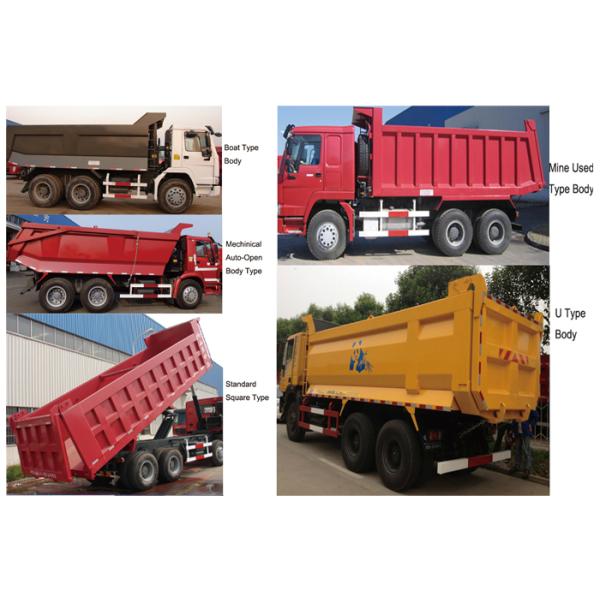 Heavy Duty SINOTRUK HOWO Bottom Dump Truck 6x4 With 10 Wheeler