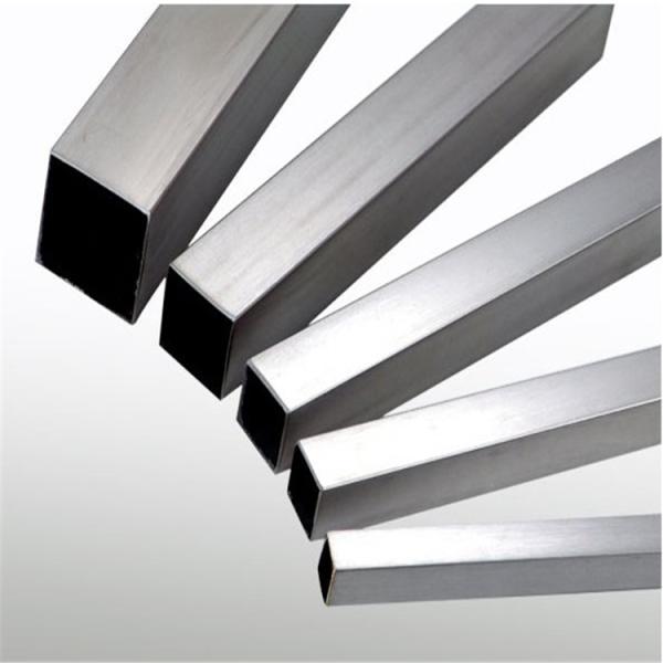 Polished Seamless Stainless Steel Pipe 201 304 316 Square Shape Weldable 904L 409L Steel Tube JIS/EN/ASIS Standards
