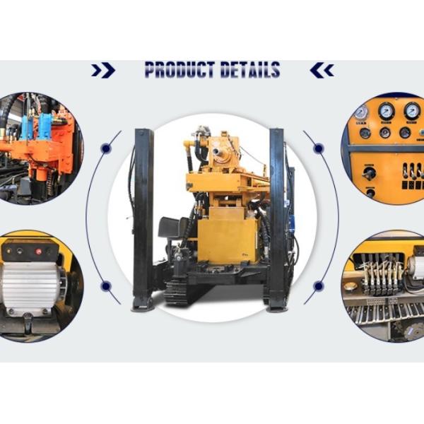 Crawler Diesel Engine Drilling Machine Borehole For Water Well