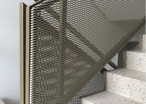 Quality Expanded Metal Balustrade and Railing Infill Panels Safety , Robust And Durable wholesale