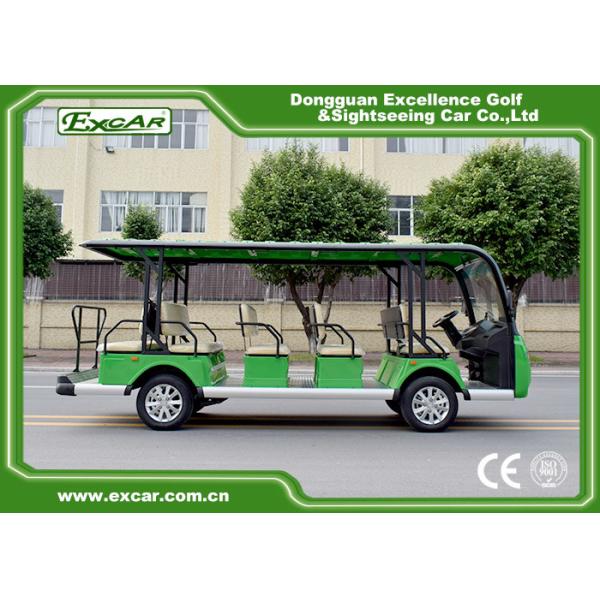 Small Electric Shuttle Bus With Roof & Windshield For Large Parks Playground