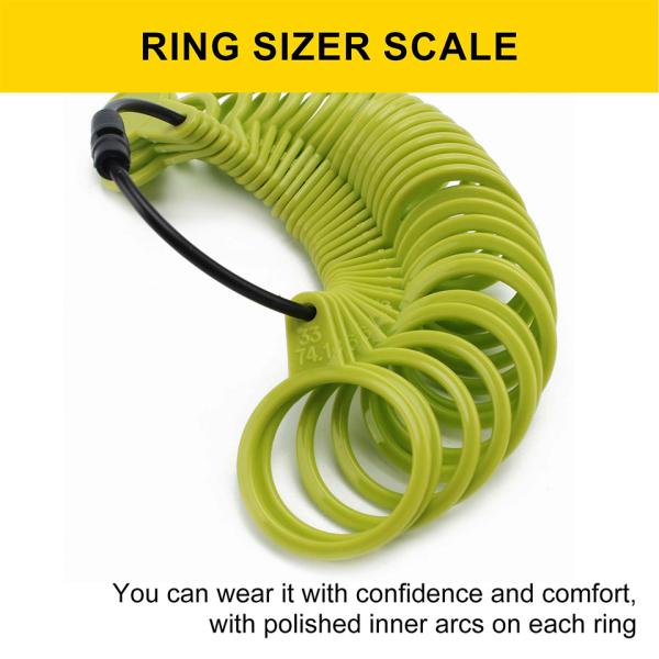 US/UK/HK size Jewelry Accessories Tools Plastic Ring Finger Gauge