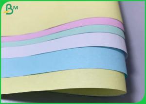 Quality 55g Multi Part CB CF Carbonless Copy Paper For Receipt Book 70 X 100cm wholesale